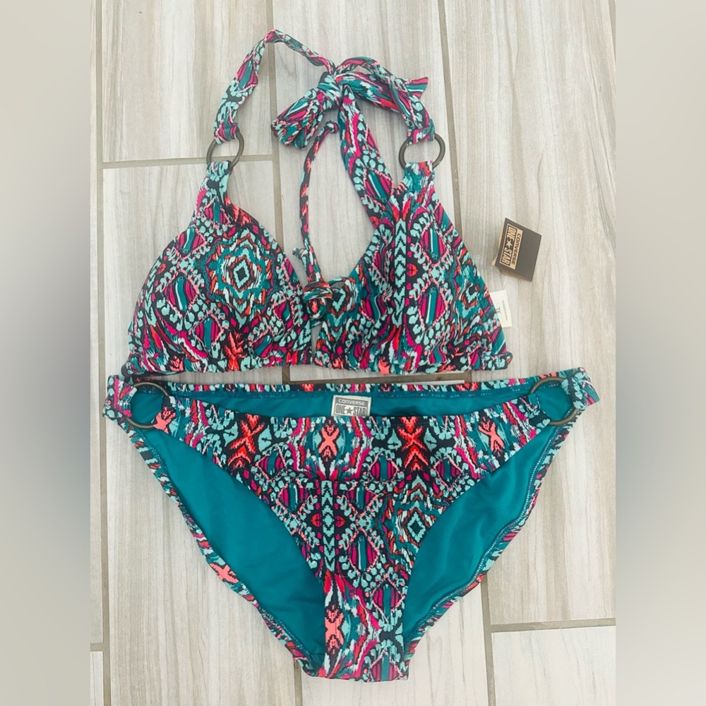 Nwt: Converse, Multi Color Bikini - image 1